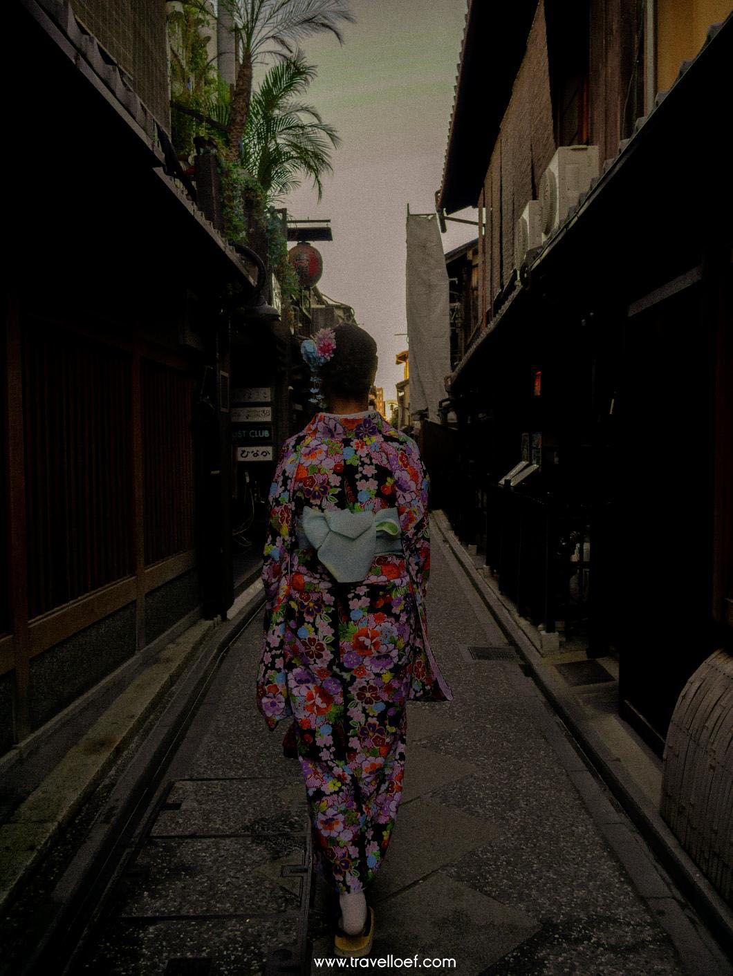 Kimono huren Kyoto Geisha