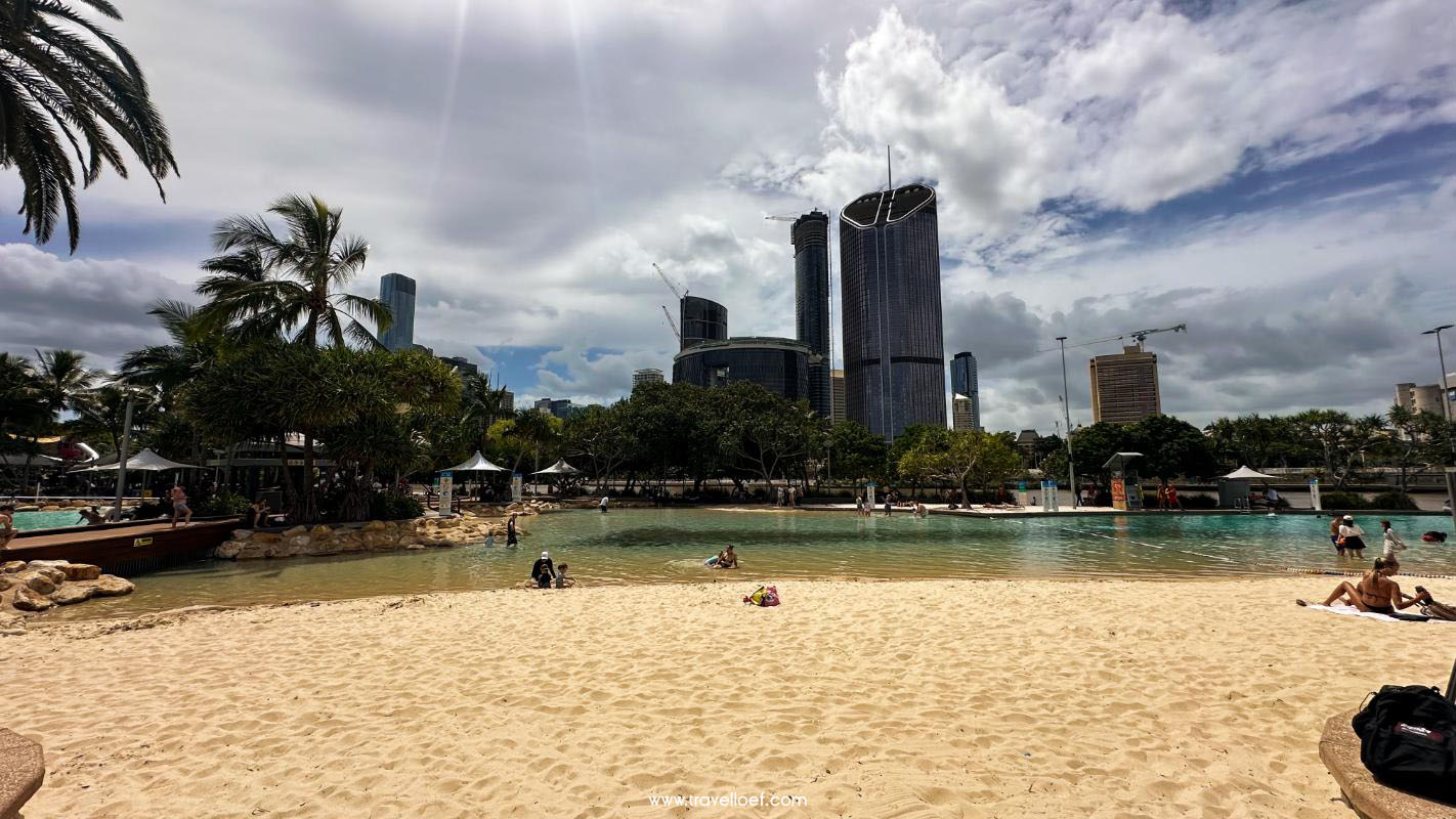 Brisbane lagoon gratis zwembad