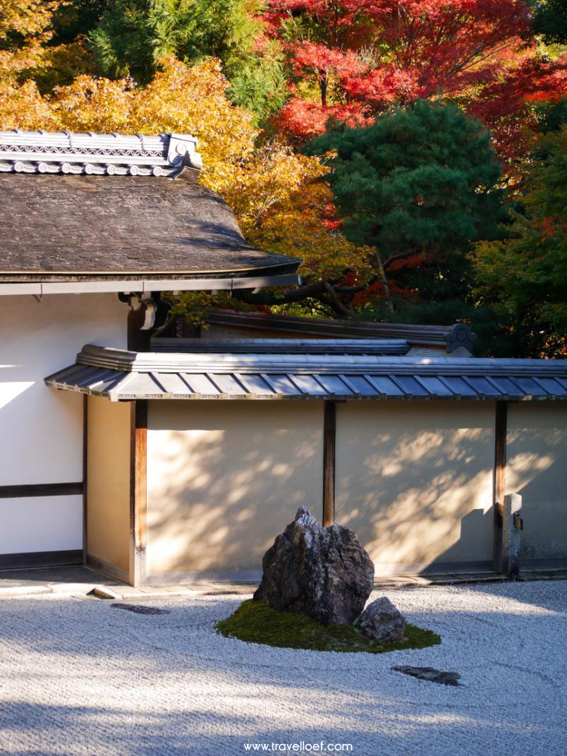 Ryoan-ji tuin en tempel Kyoto