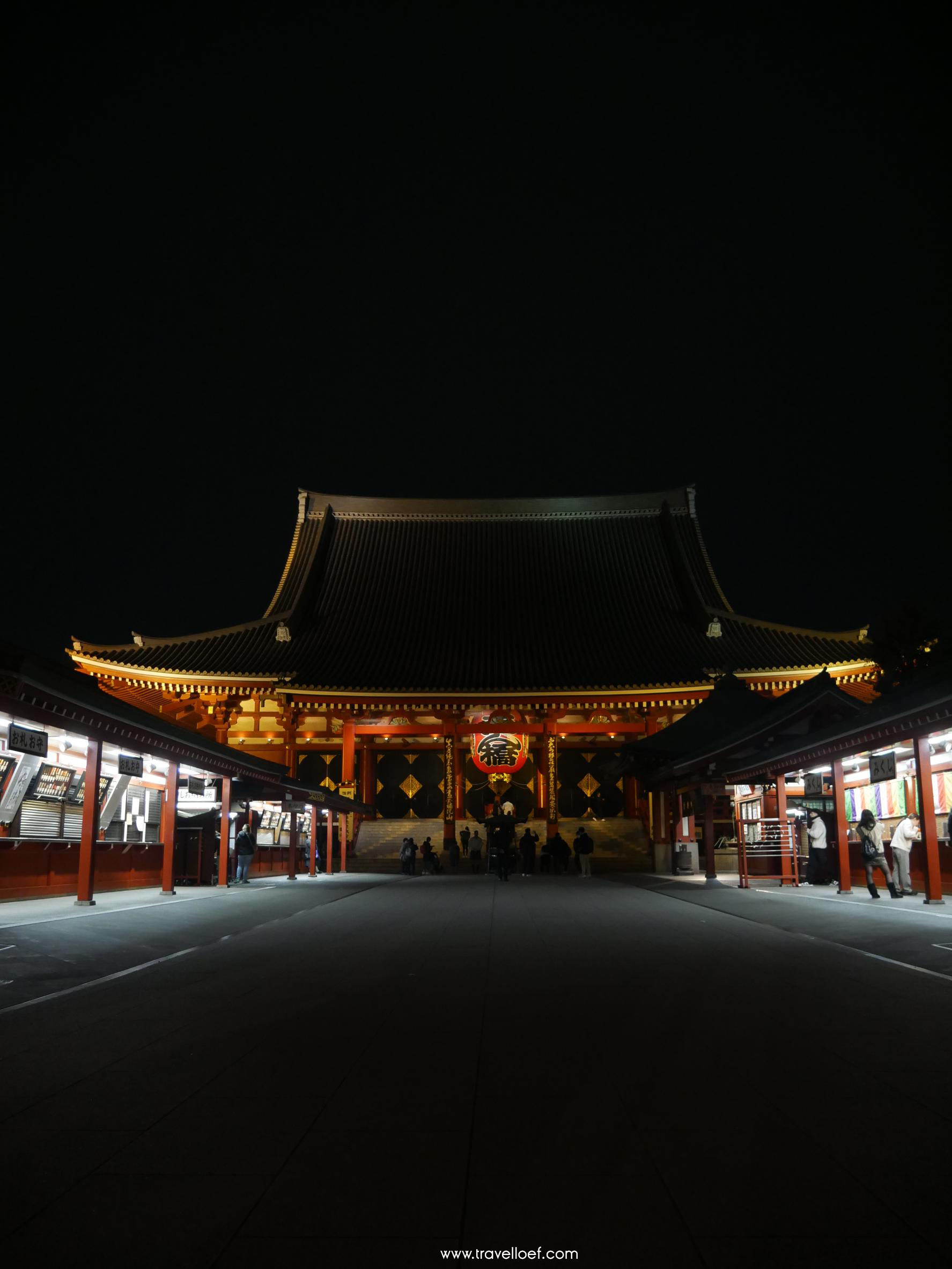 Sensō-ji Asakusa tempel in Tokyo
