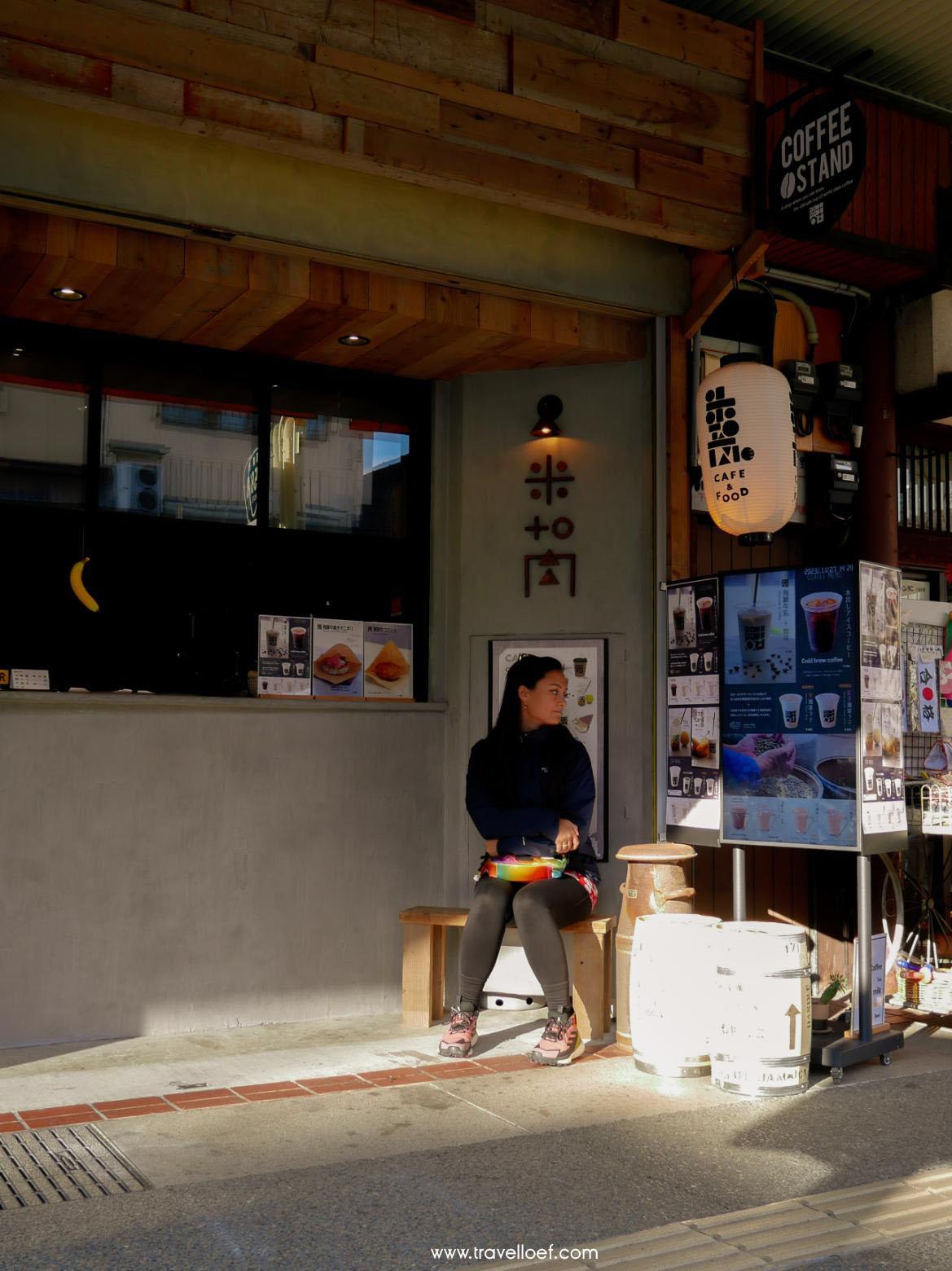 koffie drinken Takayama