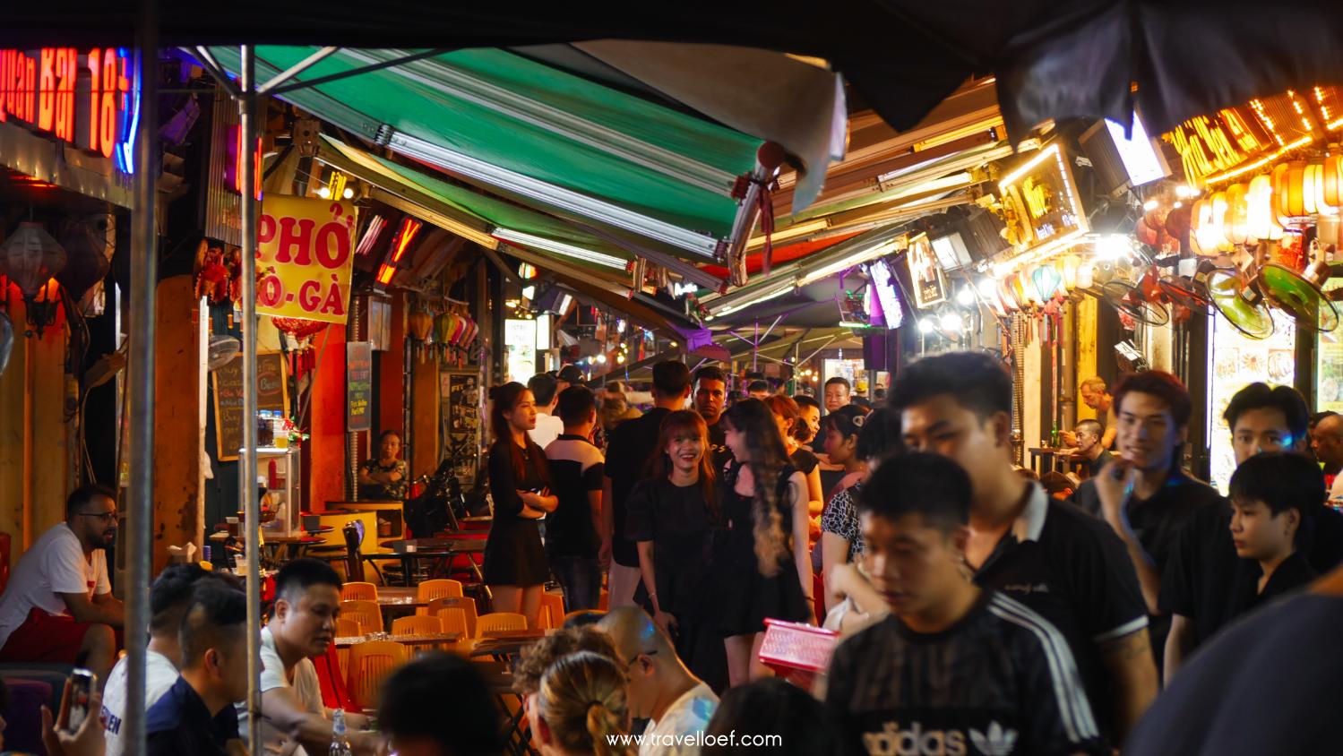 feeststraat Vietnam Hanoi